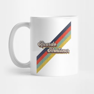 retro vintage color Ricardo Montaner Mug